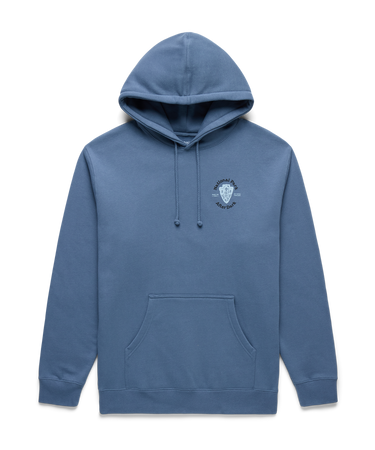 Moose Aren't Real Hoodie Storm Blue
