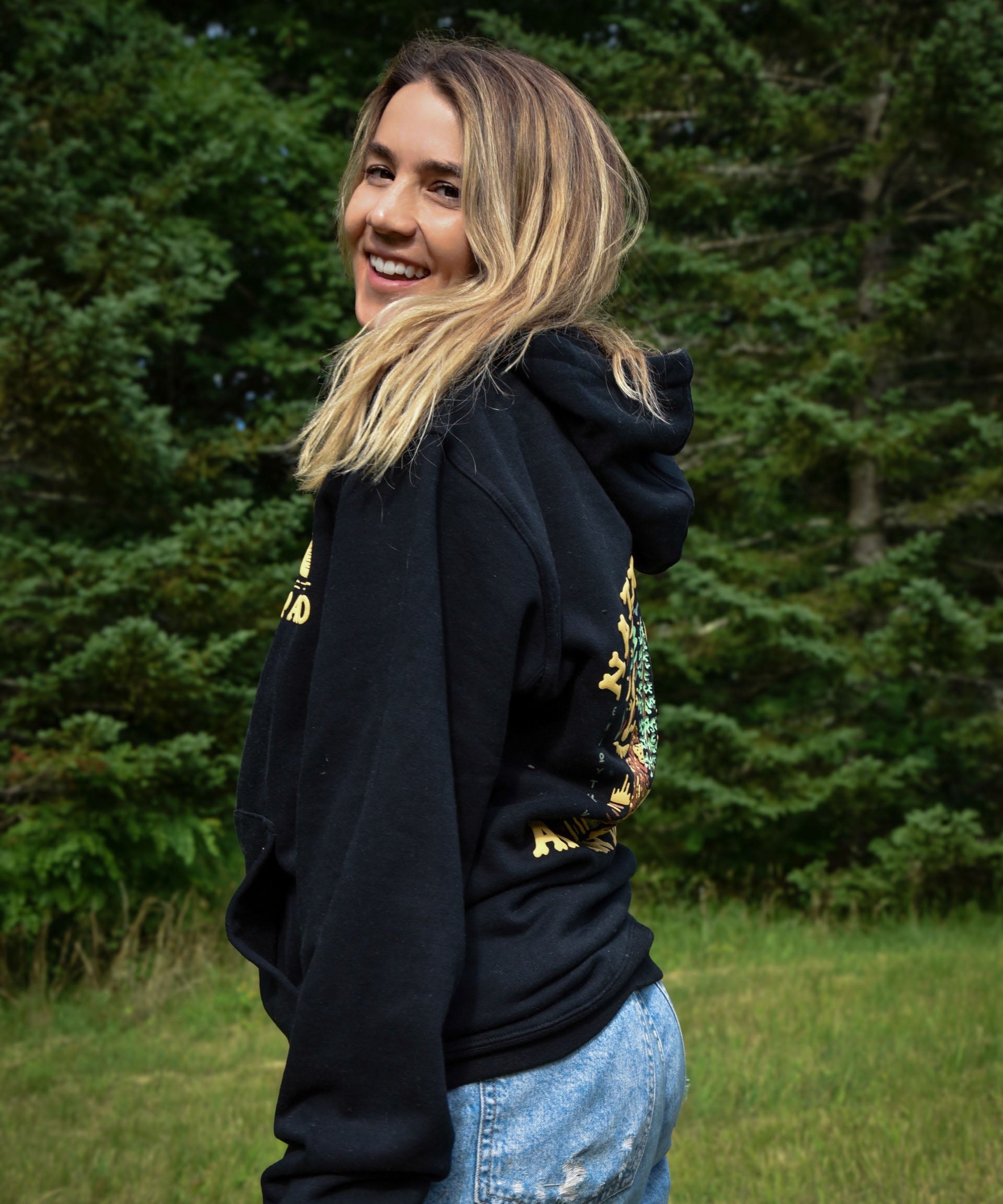 Cryptid Campfire Hoodie Black – National Park After Dark